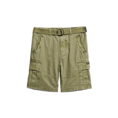 Afbeelding van Superdry Shorts, Heren, Maat: 28, Olive khaki
