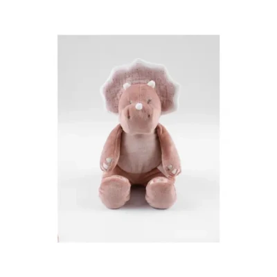 Afbeelding van Noukie&#039;s Knuffel Small 25 cm Popsie Poederroze Dino