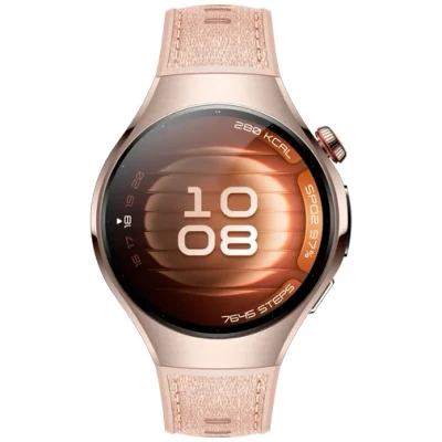 Image de Huawei Watch 5 42mm Or (Bracelet En Tissu Beige)
