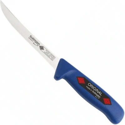 Afbeelding van Eikaso Solingen Flexibel Vis Fileermes 16 cm Ergonomisch Blauw Handvat