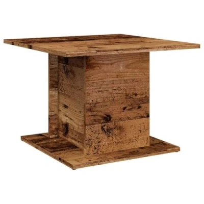 Image de vidaXL Table basse vieux bois 55,5x55,5x40 cm d&#039;ingénierie856808