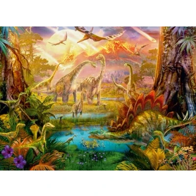 Afbeelding van Legpuzzel Land van De Dinosauriers, 500st.