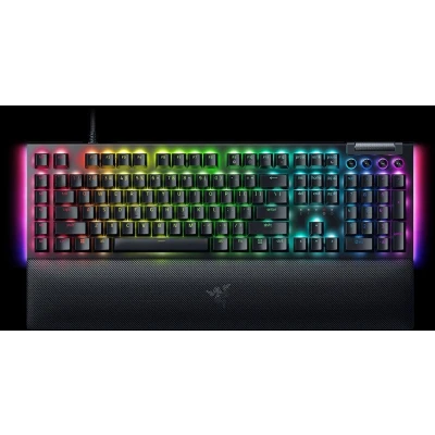 Afbeelding van Razer BlackWidow V4 Gaming Toetsenbord Mechanisch Zwart QWERTY Groene Switch