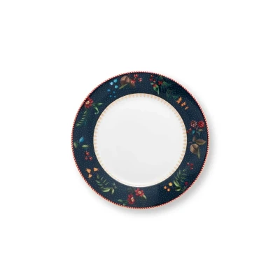 Afbeelding van Pip Studio Berry Blues Ontbijtbord Blauw 21 cm