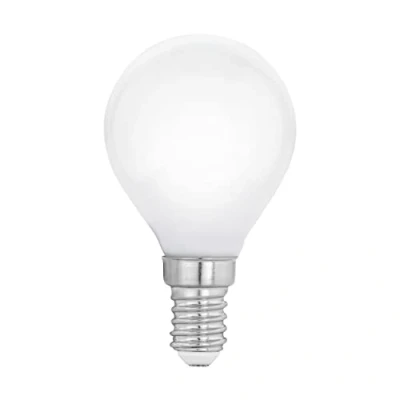Afbeelding van LED lamp E14 P45 4W, warmwit, opaal