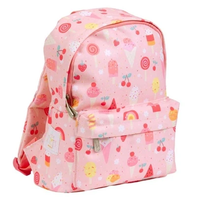 Afbeelding van A little lovely company kleuterrugzak ijsjes 30 cm
