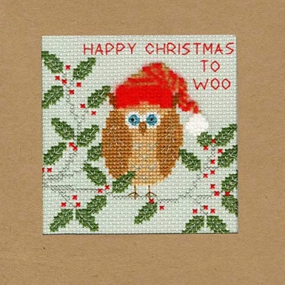 Afbeelding van Bothy Threads Kerstkaart borduren telwerk