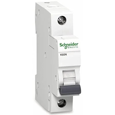 Afbeelding van Schneider A9K01110 stroomonderbreker K60N 1P 10A B 6kA