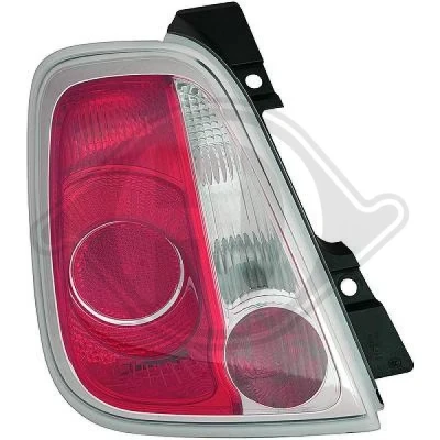 Afbeelding van DIEDERICHS 3405193 Achterlicht Links R10W, PY21W Zonder lamphouder FIAT: 500 C Convertible