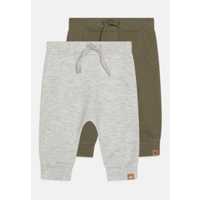 Afbeelding van Name it Nbntakki PANT Unisex 2 PACK Broek voor kinderen, Maat: 86, Light grey melange