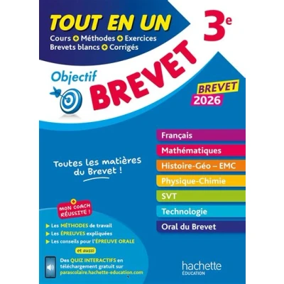 Image de Objectif Brevet Tout en un 2026