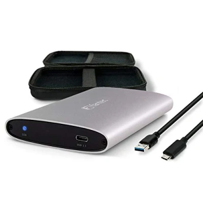 Afbeelding van Fantec ALU 25U31 Zilver (2.5&quot;), Harddisk behuizing,
