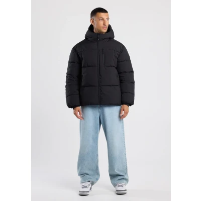 Afbeelding van America Today Heren Puffer jas Jaxxon Zwart Maat: XS