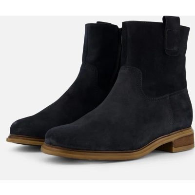 Afbeelding van Gabor Comfort Korte laarzen, Dames, Maat: 36, Dark blue Veloursleer