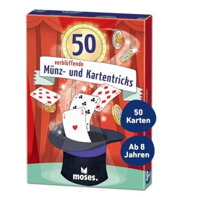 Afbeelding van 50 verblüffende Münz und Kartentricks