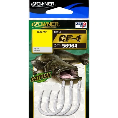 Afbeelding van Owner CF 1 Catfish haken #5/0 (4 stuks) Meerval
