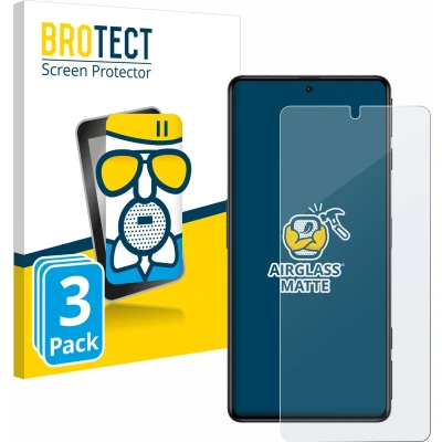 Afbeelding van BROTECT Screenprotector voor Xiaomi Poco F4 GT Folie Beschermfolie Beschermglas matte (3 Stuks)