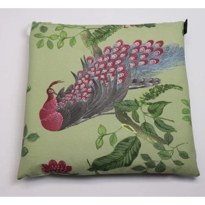 Afbeelding van Madison Toscane zitkussen 46x46 cm Feuillage pink outdoor