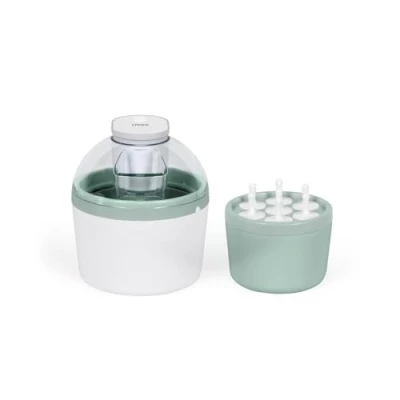 Afbeelding van Livoo DOM461 ijsmachine Milkshakemaker 1 l 12 W Zwart, Groen, Doorschijnend, Wit
