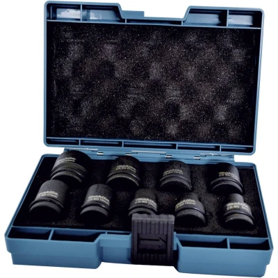 Afbeelding van Makita 9 delige krachtdoppenset 1/2&quot;