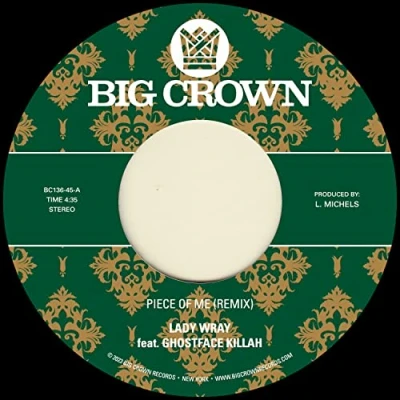 Afbeelding van Lady Wray &amp; Pete Rock Piece of Me (Remix) (Single)