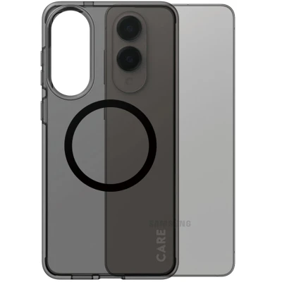Afbeelding van CARE by PanzerGlass Urban Combat Case voor de Samsung Galaxy S25 Edge Smoke / Black