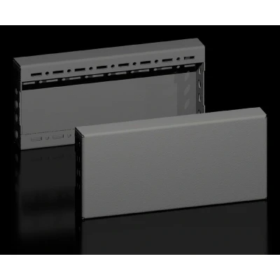 Afbeelding van Rittal 8660031 VX sokkel afdekking, zijkant, H: 100 mm, voor T: 400 staalplaat 1 set(s)