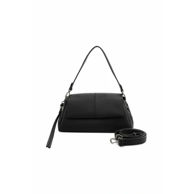Afbeelding van FredsBruder My Bestie Schoudertas Leer 34 cm Dames black