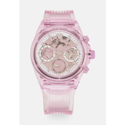Afbeelding van Guess Athena Horloge, Dames, Maat: One Size, Pink