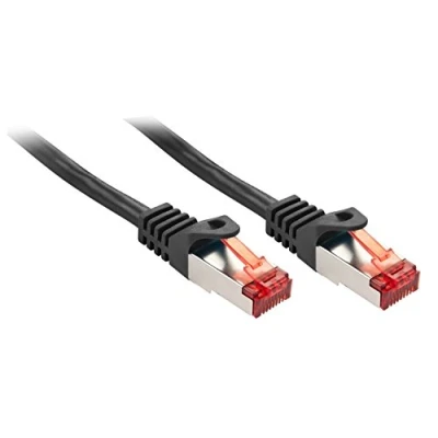 Afbeelding van LINDY 47372 RJ45 Netwerkkabel, patchkabel CAT 6 S/FTP 1.00 m Zwart 1 stuk(s)
