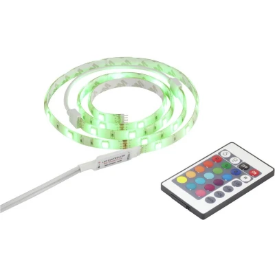 Afbeelding van Sygonix SY 5225288 LED strip complete set Met connector (male) 5 V 150 cm RGB 1 stuk(s)