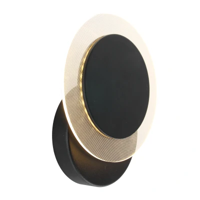 Afbeelding van Steinhauer Wandlamp Lido Zwart