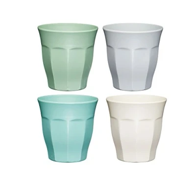Afbeelding van KitchenCraft Colourworks Bekers Servies Set van 4 Stuks 280 Milliliter