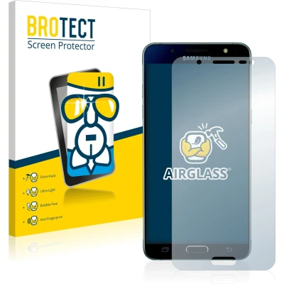 Afbeelding van BROTECT AirGlass kogelwerende glasfolie (1 Stuk, Samsung Galaxy J5 (2016)), Smartphone beschermfolie, Transparant