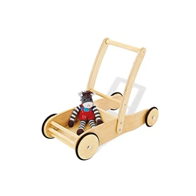 Afbeelding van Pinolino Houten Loopwagen Uli Blank