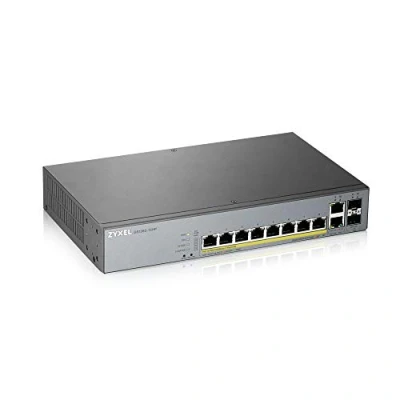 Afbeelding van Switch ZyXEL GS1350 12HP EU0101F 10 Gb 130W Grey