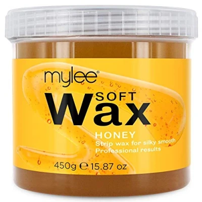 Afbeelding van Mylee Honing Zachte Creme Wax voor gevoelige huid 450 g, magnetron en wasverwarming vriendelijk, ideaal alle lichaamsoppervlak, koppige grove ontharing