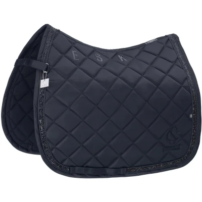 Afbeelding van Eskadron Glossy Jewel Zadeldek Classic Sports 25 Full Navy