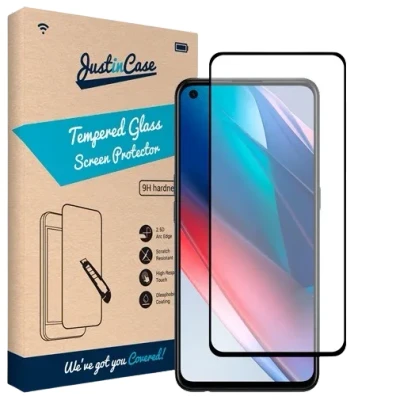 Afbeelding van Just in Case Gehard Glas Edge to Screenprotector Oppo Find X3 Lite