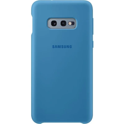 Afbeelding van Samsung silicone cover blauw voor Galaxy S10e