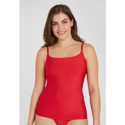 Afbeelding van Secrets spaghetti top rood voor Dames Maat XXL