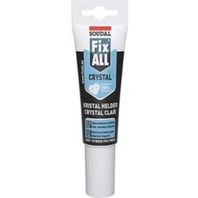 Afbeelding van Soudal mastieklijm &#039;Fix All Crystal&#039; 125 ml