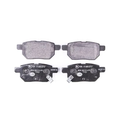 Afbeelding van HELLA 8DB 355 014 991 Remblokkenset Met akoestische slijtagewaarschuwing toebehoren TOYOTA: Auris Hatchback, Yaris II Hatchback