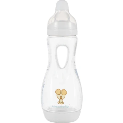 Afbeelding van Difrax Handgreep Babyfles Woezel &amp; Pip 240ml