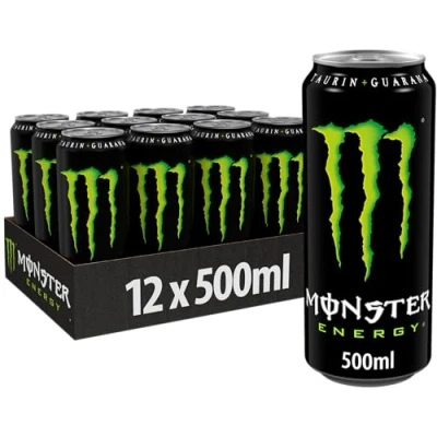 Afbeelding van Monster Energy, 12 x 500 ml wegwerpdoos met klassieke energiesmaak