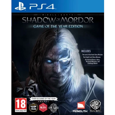 Afbeelding van Middle Earth: Shadow Of Mordor Game The Year Edition PS4