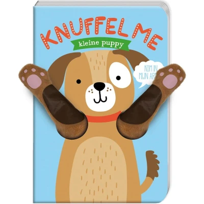 Afbeelding van Image books kartonboek knuffel me kleine puppy