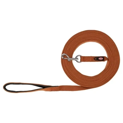 Afbeelding van TRIXIE HONDENRIEM SLEEPLIJN KATOEN ROEST BRUIN 10 MTR X 2 CM