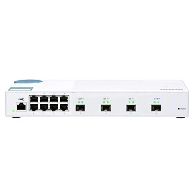 Afbeelding van QNAP QSW M408S 8 Port 1Gbps 4 10GbE SFP+ Web Management Switch