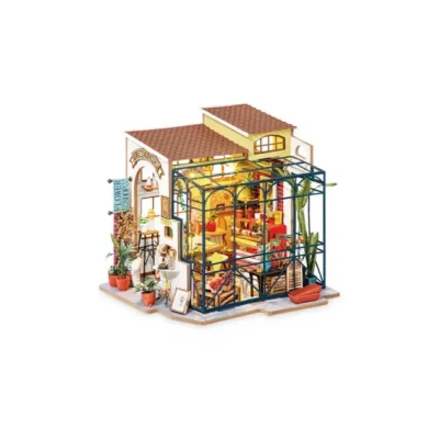 Afbeelding van Robotime DIY bouwpakket DG145 Emily‘s Bloemenwinkel